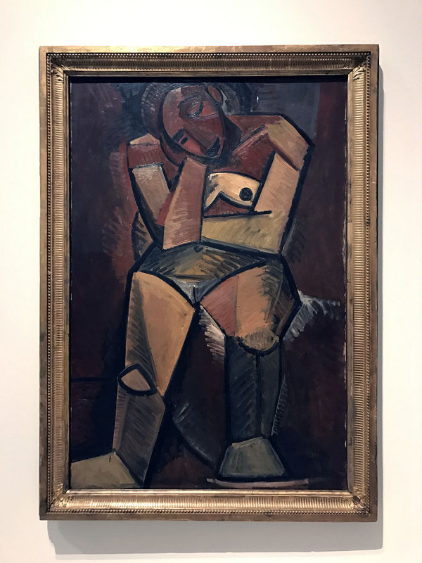 Pablo Picasso - Femme nue assise (1908) - Muse de lErmitage, St Ptersbourg - 4429