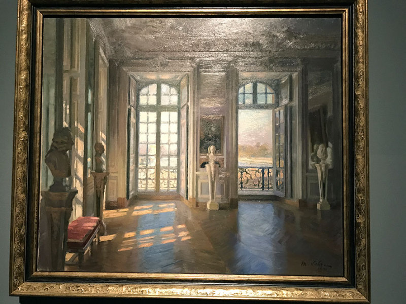 Maurice Lobre - Le Salon du Dauphin  Versailles (1901) - Muse de lErmitage, St Ptersbourg - 4520