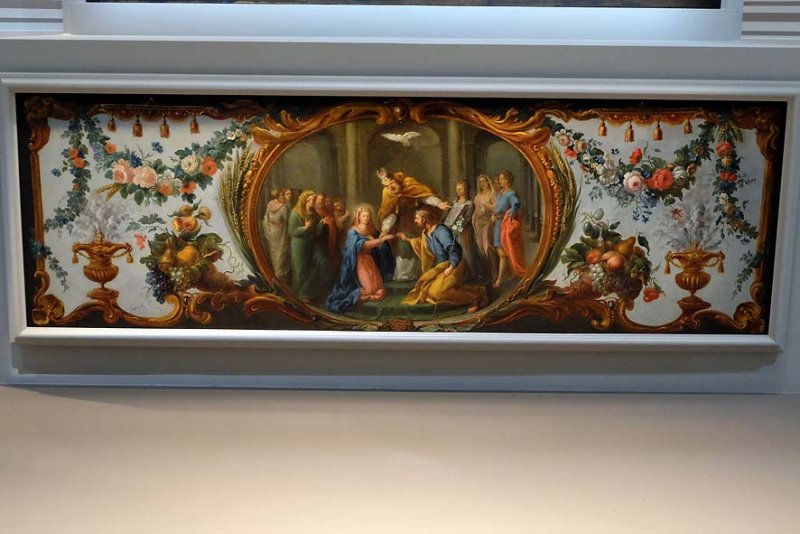 Debonneville, daprs Carle Van Loo - Le mariage de la Vierge (1772) - Eglise St Georges de la Villette - 9609
