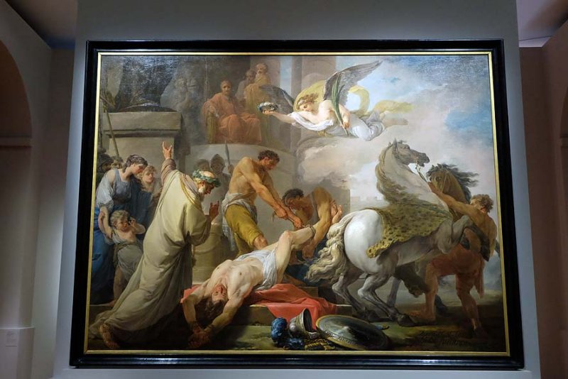 Simon Julien - Le martyre de St Hippolyte (1762), Eglise St Hippolyte - 9620