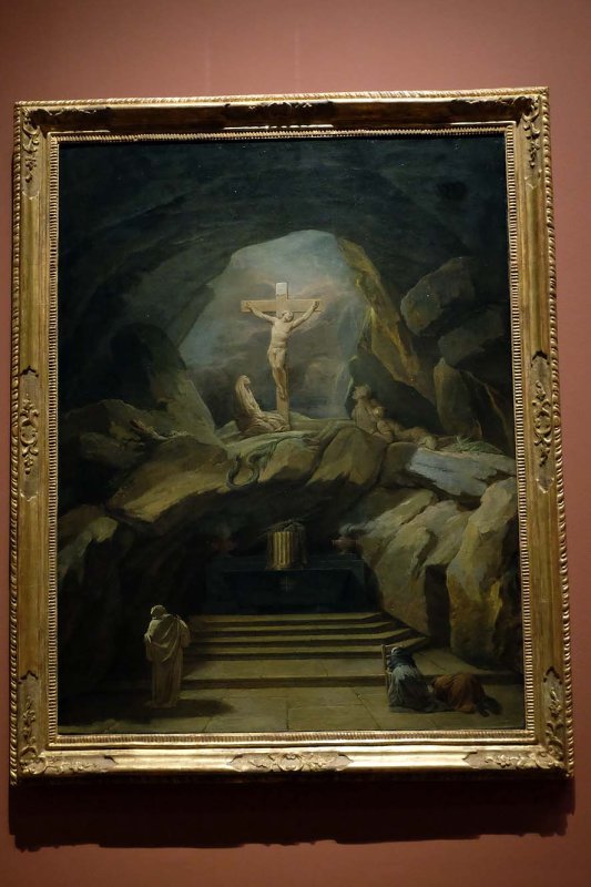 Nicolas-Bernard Lpici - La Chapelle du calvaire de lEglise St Roch (1760-1765) - Muse Carnavalet - 9631