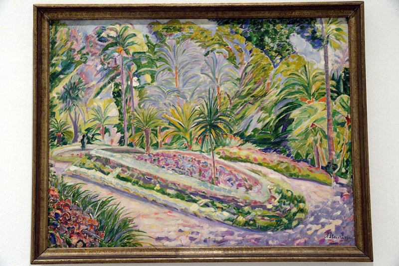 Francisco Iturrino - Jardin de Mlaga (1916) -  - Museo Reina Sofa, Madrid - 9839