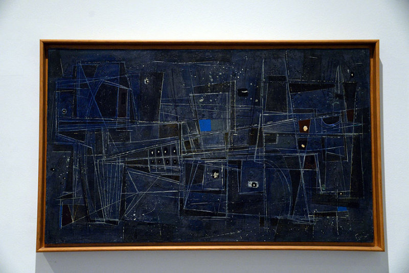 Luis Feito - Pintura (1955) - Museo Reina Sofa, Madrid - 0251