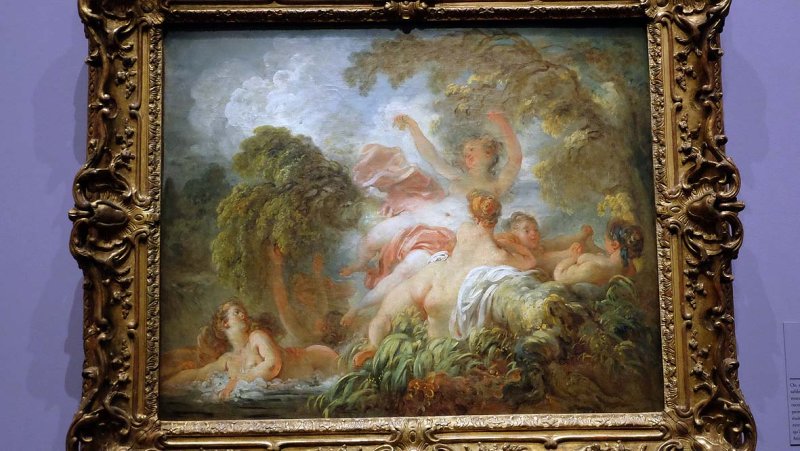 Les Baigneuses (1761-65) - Jean-Honor Fragonard - Muse du Louvre - 7613