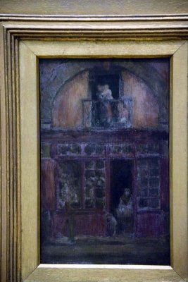 James McNeill Whistler - A Shop with a Balcony (1899) - 3099