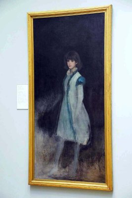 James McNeill Whistler - The Blue Girl: Portrait of Connie Gilchrist (1879) - 3122