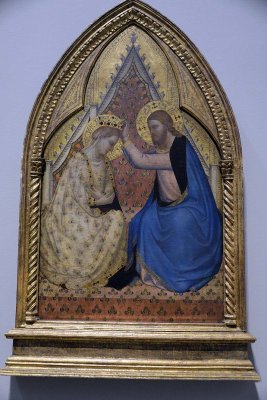 Bernardo Daddi - The Coronation of the Virgin (1340) - 2924