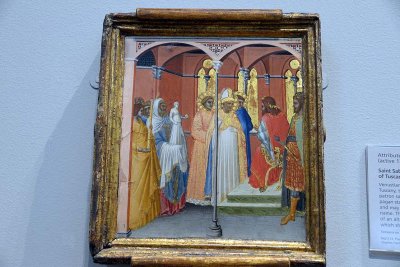 Pietro Lorenzetti and Workshop - Saint Sabinus before the Roman Governor of Tuscany (1335-1342) - 2926