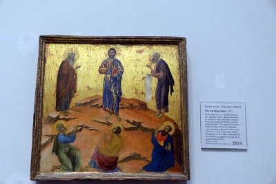 Duccio - The Transfiguration (1311), from Maest Predella Panels - 2932