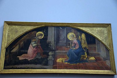 Fra Filippo Lippi - The Annunciation (1410-1413) - 2975