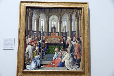 Workshop of Rogier van der Weyden - The Exhumation of Saint Hubert (1435-1439) - 3005