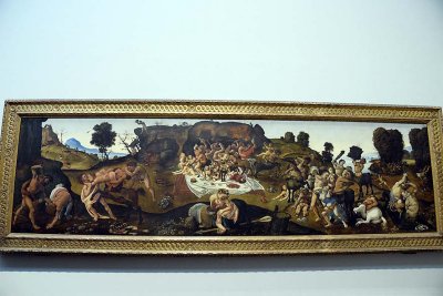 Piero di Cosimo - The Fight between the Lapiths and the Centaurs (1500-1515) - 3029