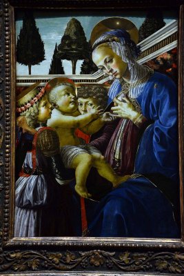 Andrea del Verrochio - The Virgin and Child with Two Angels (1467-1469) - 3048