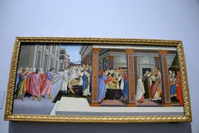 Sandro Botticelli - Four Scenes from the Early Life of Saint Zenobius (about 1500) - 3053