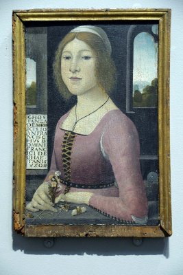 Style of Domenico Ghirlandaio - Costanza Caetani (1480-1490) - 3057