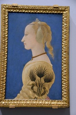 Alesso Baldovinetti - Portrait of a Lady (about 1465) - 059