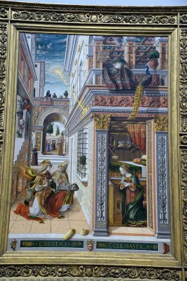 Carlo Crivelli - The Annunciation, with Saint Emidius (1486) - 3082