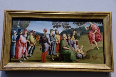 Raphael - Saint John the Baptist Preaching (1505) - 3091