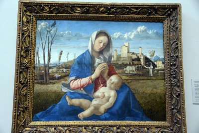 Giovanni Bellini - The Madonna of the Meadow (about 1500) - 3114