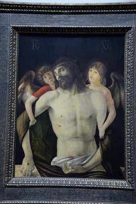 Giovanni Bellini - The Dead Christ supported by Angels (1465-1470) - 3131