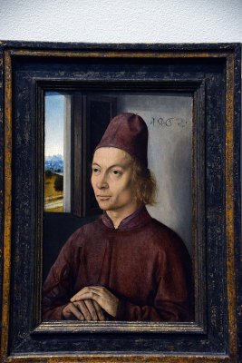 Dirk Bouts -Portrait of a Man (Jan van Winckele?), (1462) - 3151