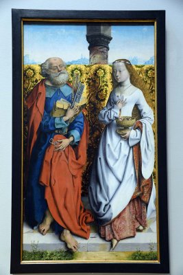 Master of the Saint Bartholomew Altarpiece - Saints Peter and Dorothy (1505-1510) - 3163