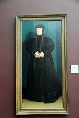 Hans Holbein the Younger - Christina of Denmark, Duchess of Milan (1538) - 3241