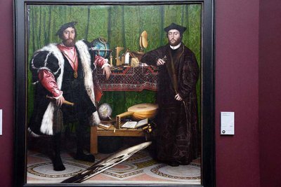 Hans Holbein the Younger - Jean de Dinteville & Georges de Selve 'The Ambassadors' (1533) - 3247