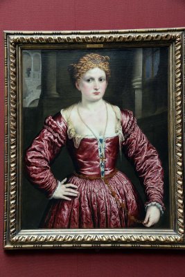 Paris Bordone - Portrait of a Young Woman (about 1545) - 3424