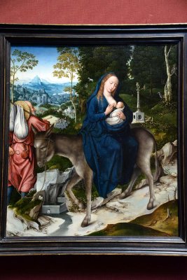 Workshop of Goossen van der Weyden - The Flight into Egypt (about 1516) - 3450