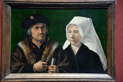 Jan Gossaert - An Erlderly Couple (about 1520) - 3479