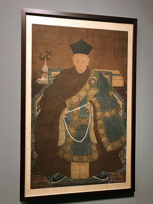 Anonyme - Portrait du patriarche Chain Mei Laodzi (17e sicle) - Muse d'tat d'art oriental, Moscou - 4177
