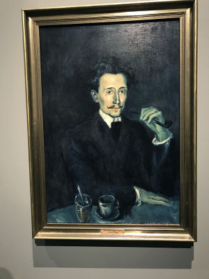 Pablo Picasso - Portrait de Benet Soler (1903) - Muse de l'Ermitage, St Ptersbourg - 4179