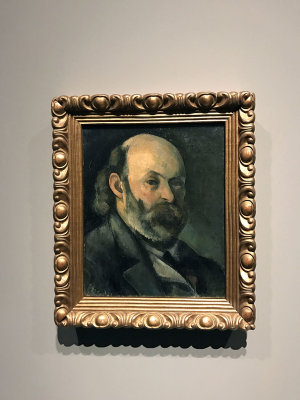 Paul Czanne - Autoportrait (1882) - Muse Pouchkine, Moscou - 4185