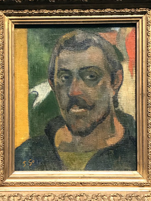 Paul Gauguin - Autoportrait (1888) - Muse Pouchkine, Moscou - 4187