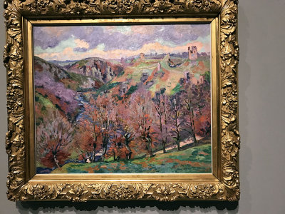 Armand Guillaumin - Paysage aux ruines (1890) - Muse Pouchkine, Moscou - 4238