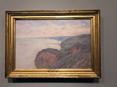Claude Monet - Sur les falaises prs de Dieppe (1897) - Muse de l'Ermitage, St Ptersbourg - 4247