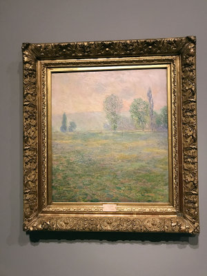 Claude Monet - Les Prairies  Giverny (1888) - Muse de l'Ermitage, St Ptersbourg - 4253