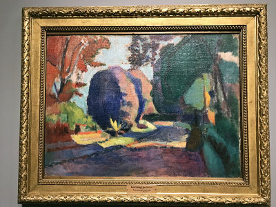 Henri Matisse - Le Jardin du Luxembourg (1901) - Muse de l'Ermitage, St Ptersbourg - 4270