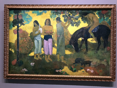 Paul Gauguin - Ruperupe. La Cueillette des fruits (1899) - Muse Pouchkine, Moscou - 4306