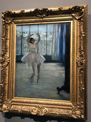 Edgar Degas - La Danseuse dans l'atelier du photographe (1875) - Muse Pouchkine, Moscou - 4344