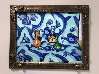 Henri Matisse - Nature morte en camaieu de bleu (1909) - Muse de l'Ermitage, St Ptersbourg - 4365