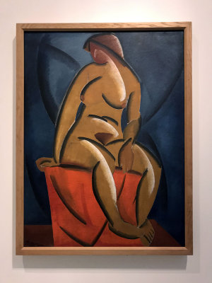 Vladimir Tatline - Nu (1913) - Galerie Tretyakov, Moscou - 4414