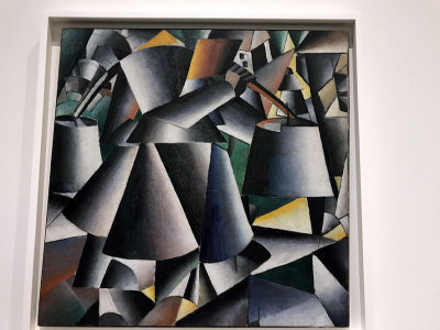 Kazimir Malvitch - Porteuse de sceaux (1912-1913) - MOMA, New York - 4449