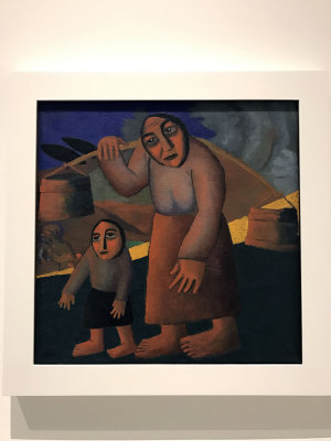 Kazimir Malvitch - Paysanne avec seaux (1912) - Stedelijk Museum, Amsterdam - 4450
