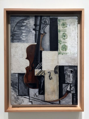 Nadejda Oudaltsova - Violon (1916) - Muse national dart contemporain, Thessalonique - 4491