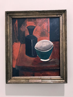 Pablo Picasso - Bol vert et flacon noir (1908) - Muse de l'Ermitage, St Ptersbourg - 4507