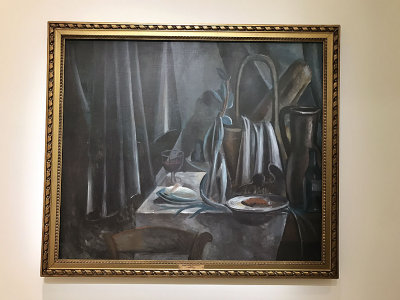 Andr Derain - Nature morte au panier avec un pain (1912-1913) - Muse de l'Ermitage, St Ptersbourg - 4558