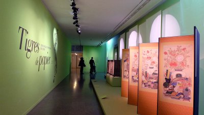Gallery: Exposition Tigres de papier, Musée Guimet, février 2016