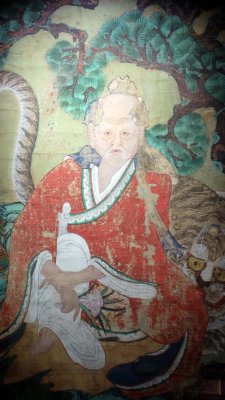 Sansin, le Dieu de la Montagne - Dynastie Choson (1392-1910) - 9089